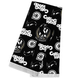 AFL Team Supporter Cotton Tea Towel - Collingwood Magpies - 40cm x 60cm