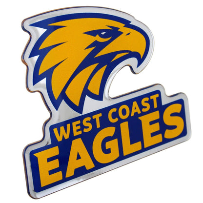 AFL Logo Emblem - West coast Eagles - Supporter Car Badge