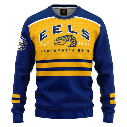 NRL Kids 'Victory' Pullover - Parramatta Eels - Infant Baby - Jumper