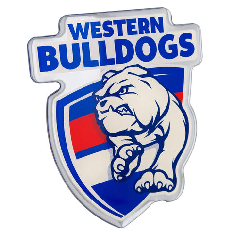 AFL Logo Emblem - Western Bulldogs - Supporter Car Badge