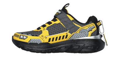 SKECHERS Skech Trax - Charcoal/Yellow- Kids