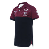 NRL 2024 ALT Media Polo - Manly Sea Eagles - Black - Youth - Junior