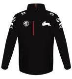 NRL 2024 Softshell Jacket - Rabbitohs - Black - Adult - Mens