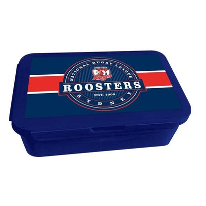 NRL Bento Lunch Box - Sydney Roosters - 14cm x 20.1cm x 7.1cm