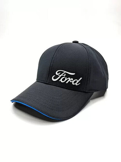 FORD Rubber Weld Cap - Black - Hat - Adjustable OSFM - Adult