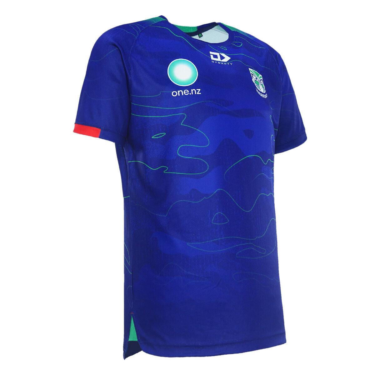 NRL 2024 Training Tee - New Zealand Warriors - Royal Blue - Adult - Mens