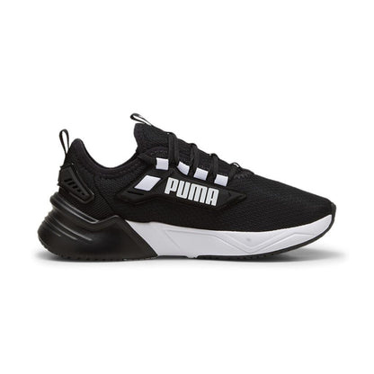 PUMA Retaliate 3 Jr Shoe - Black/White - Youth - Kids - Sneaker - Trainer