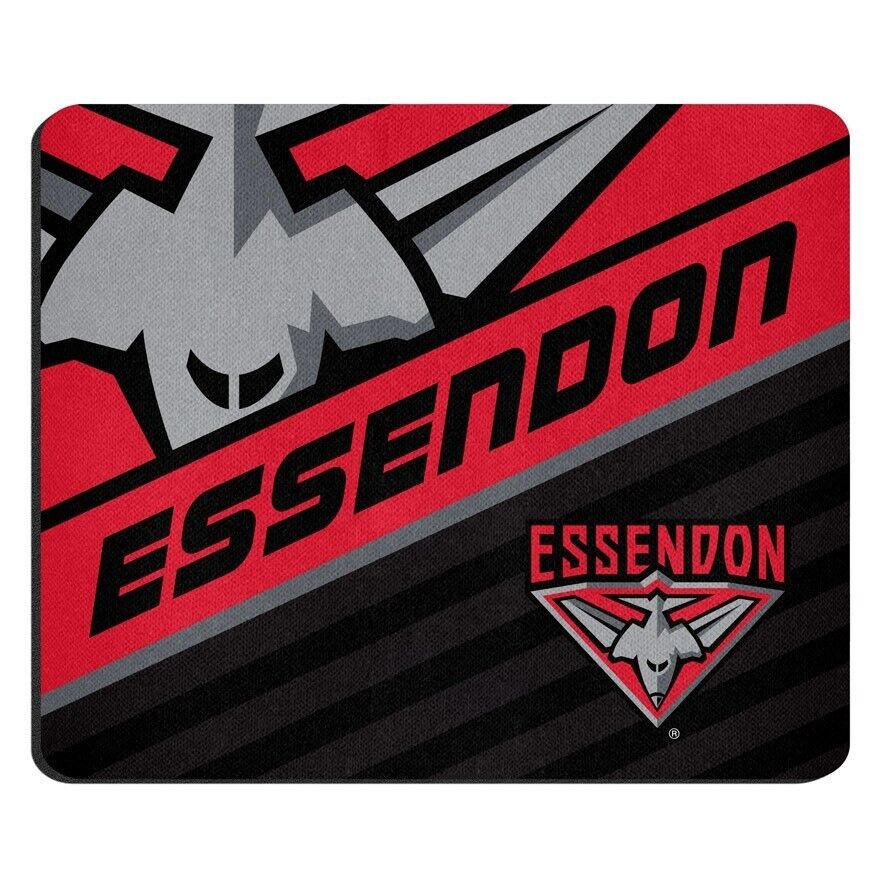 AFL Mouse Mat - Essendon Bombers - Mouse Pad - 22cm x 19cm