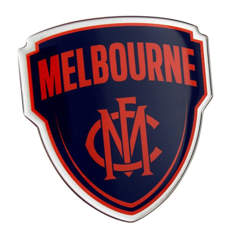 AFL Logo Emblem - Melbourne Demons - Supporter Car Badge