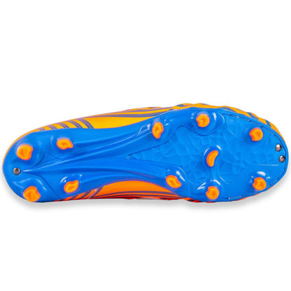 NOMIS Prodigy FG Football Boots - Orange/Royal/Silver - Youth - Kids