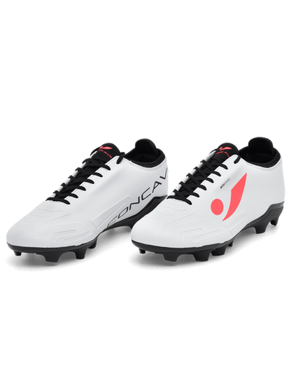 CONCAVE Halo V2 FG Football Boots - White Solar Black - Youth - Kids