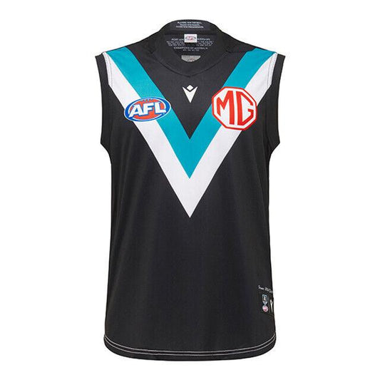 AFL 2024 Home Guernsey - Port Adelaide Power - Adult - Mens - Aussie Rules