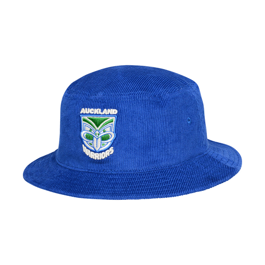 NRL Retro Corduroy Bucket Hat - Auckland Warriors - Adult - One Size