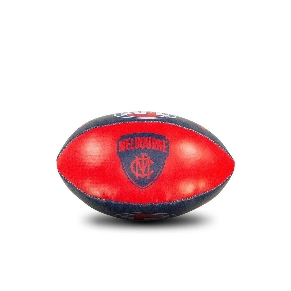 AFL Mini Supporter Sponge Football - Melbourne Demons - Ball