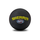 AFL Rubber High Bounce Hand Ball - Richmond Tigers - Set of Two - 6cm