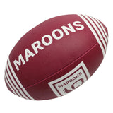 NRL 2024 Supporter Football - Queensland Maroons - Game Size Ball - Size 5 - QLD