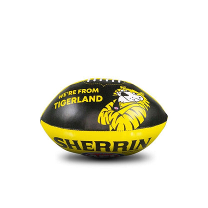 AFL Mini Supporter Sponge Football - Richmond Tigers - Ball