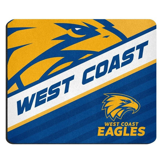 AFL Mouse Mat - West Coast Eagles - Mouse Pad - 22cm x 19cm