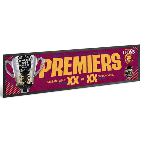 AFL 2024 PREMIERS BAR RUNNER - BRISBANE LIONS - ETA OCT 2024 - PH1