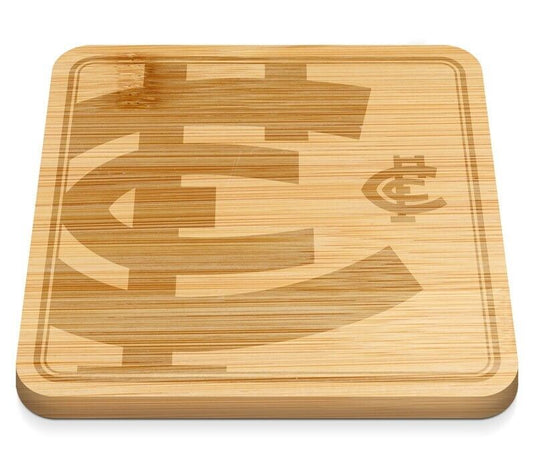 AFL Cheeseboard - Carlton Blues - 35 x 35 x 1.5cm - Serving Board