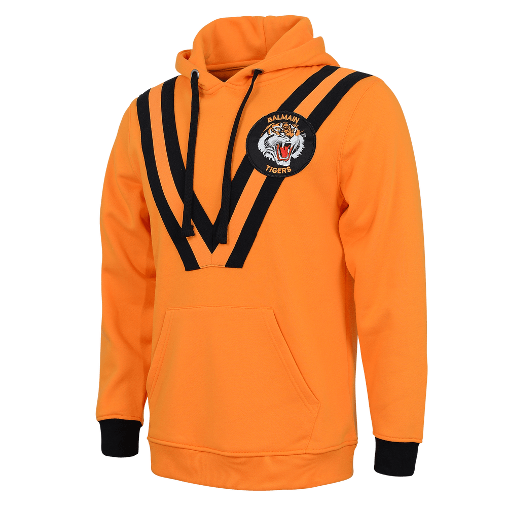 NRL Retro Hoodie - Balmain Tigers - Rugby League - Jumper - Hoody