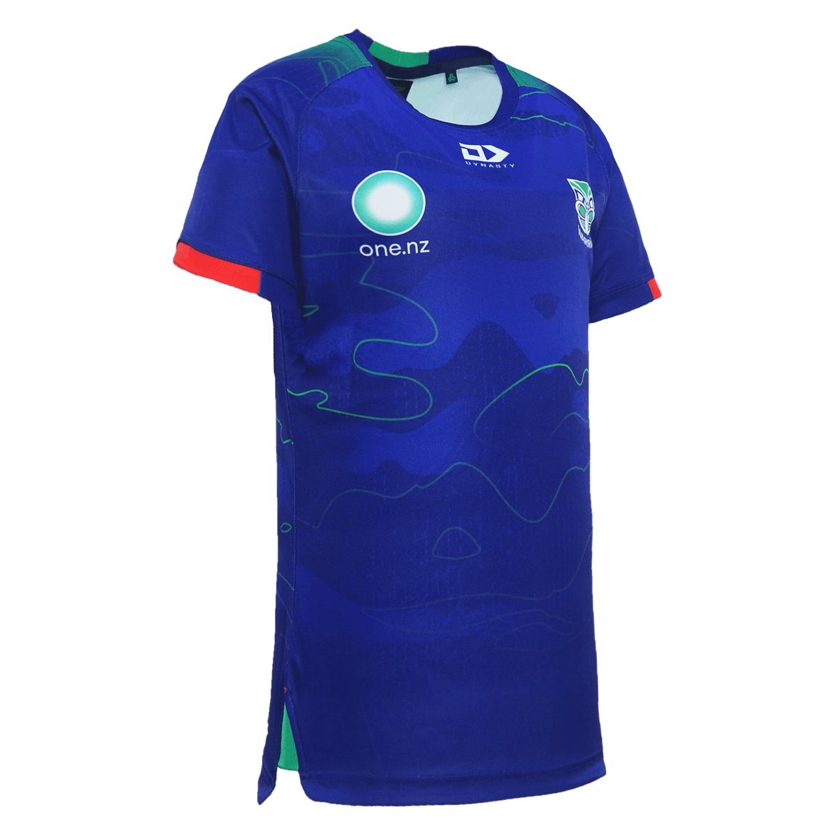 NRL 2024 Training Tee - New Zealand Warriors - Royal Blue - Youth Junior Kids