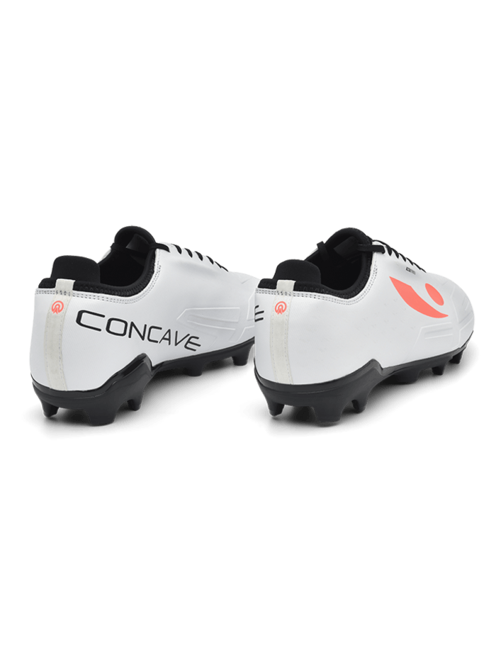 CONCAVE Halo V2 FG Football Boots - White Solar Black - Youth - Kids