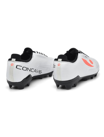 CONCAVE Halo V2 FG Football Boots - White Solar Black - Youth - Kids