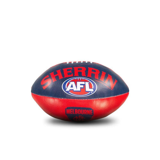 AFL Mini Supporter Sponge Football - Melbourne Demons - Ball