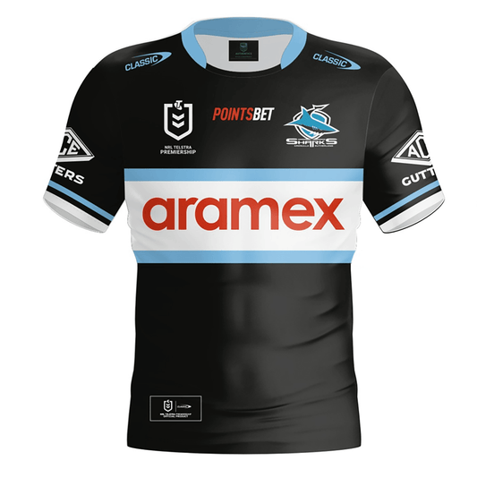 NRL 2024 Away Jersey - Cronulla Sharks - Adult - Mens