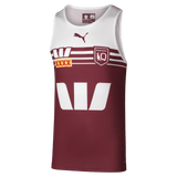 NRL 2024 Training Singlet - Queensland Maroons - QLD - Adult - Mens