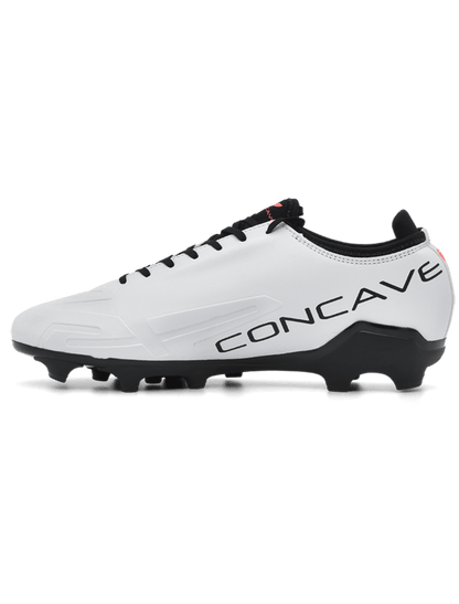 CONCAVE Halo V2 FG Football Boots - White Solar Black - Youth - Kids