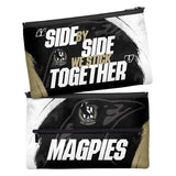 AFL Large Pencil Case - Collingwood Magpies - Neoprene - 33cm x 21cm