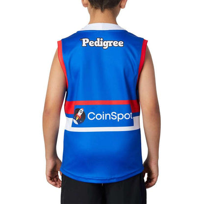 AFL 2023 Home Guernsey - Western Bulldogs - Youth - ASICS