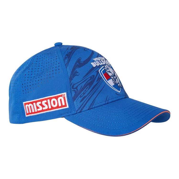 AFL 2023 Media Cap - Western Bulldogs - Hat - One Size - Adjustable - ASICS