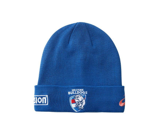 AFL 2023 BEANIE - Western Bulldogs - Hat - One Size - ASICS