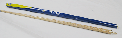 NRL Two Piece Pool Snooker Billiards Cue 57 Inch - Parramatta Eels