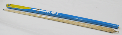 NRL Two Piece Pool Snooker Billiards Cue 57 Inch - Gold Coast Titans