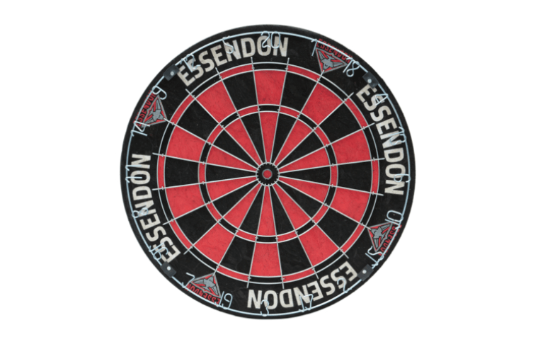 AFL Competition Size Dart Board - Essendon Bombers - Dartboard