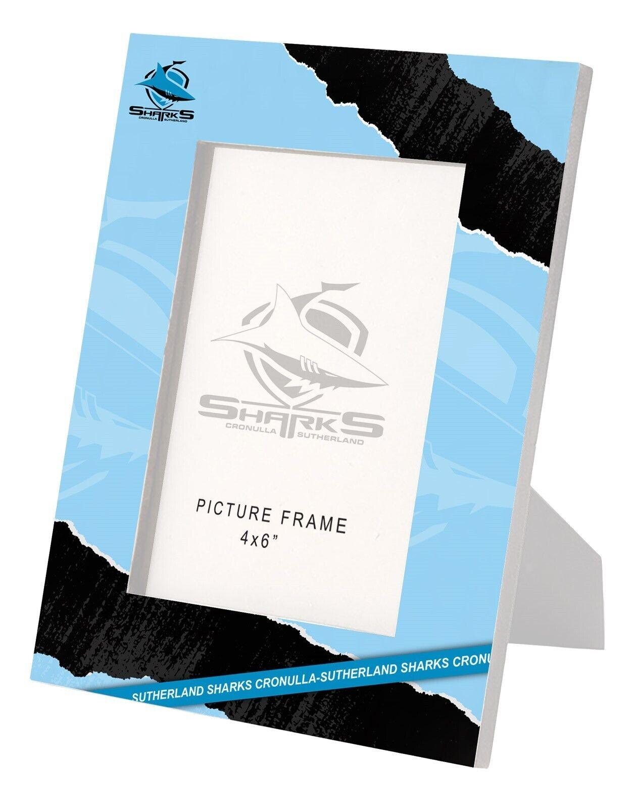 NRL Photo Frame - Cronulla Sharks - 15cmx20cm - Picture Frame