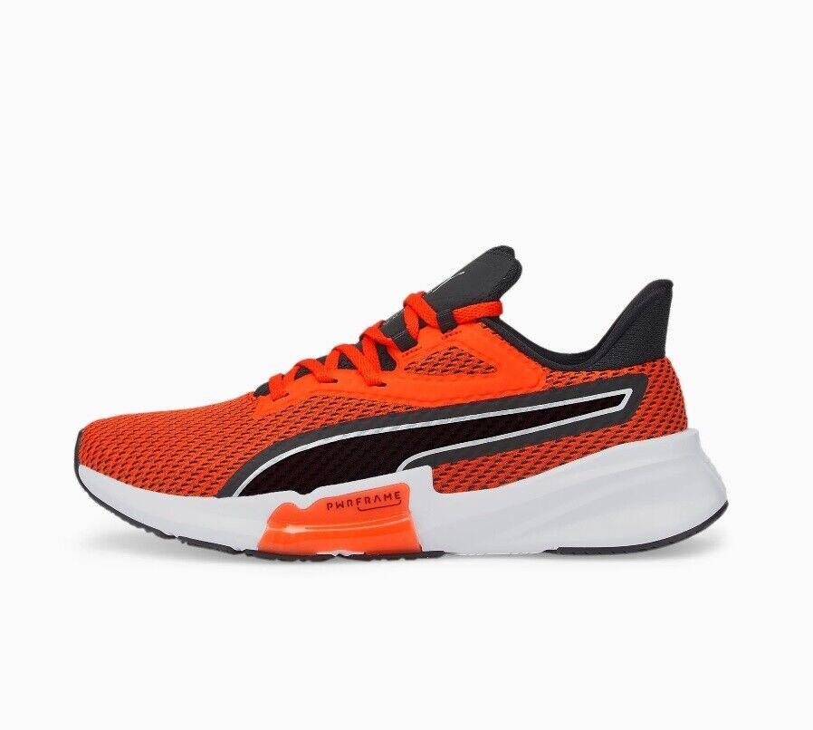 PUMA Power Frame Training Running Shoe - Cherry Tomato/Black - Mens