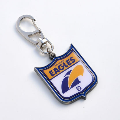 AFL Heritage Metal Key Ring - West Coast Eagles - Logo Keyring - Aussie Rules