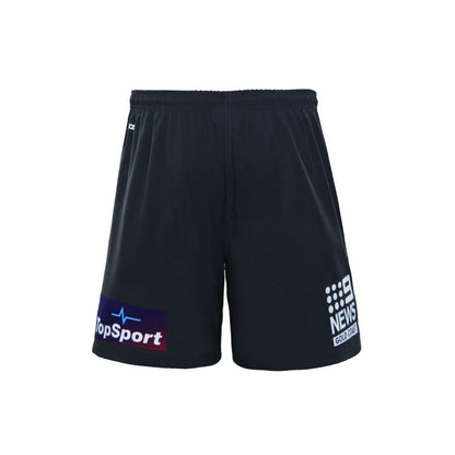 NRL 2023 Gym Training Shorts - Gold Coast Titans - Adult - Charcoal - DYNASTY