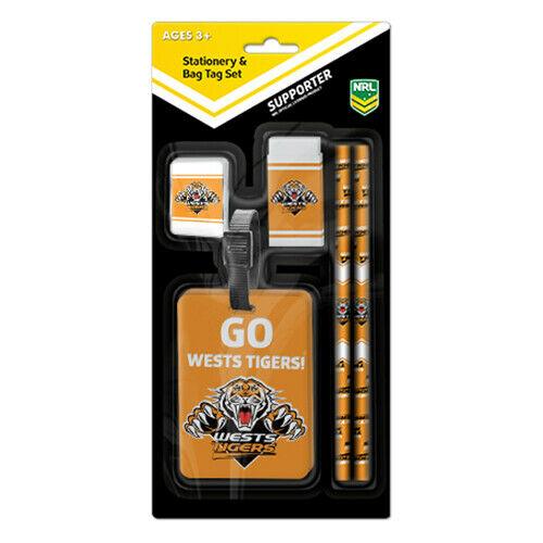 NRL Luggage Tags Bag Tag - West Tigers - School Work Travel -