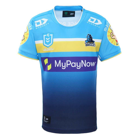 Titans release new 2023 home jersey : r/nrl