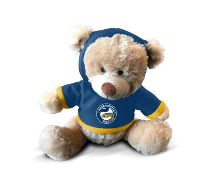 NRL Teddy Bear With Hoodie - Paramatta Eels - 7 Inch Tall