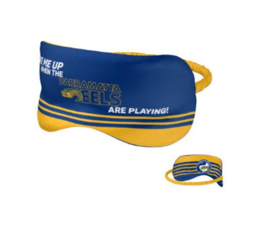 NRL Sleep Mask - Parramatta Eels - Reversible - Washable - One Size