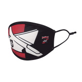 AFL Face Mask 2 Pack - Essendon Bombers - Washable - Adult - 3 Layer Protection