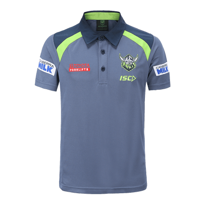 NRL 2022 Media Polo - Canberra Raiders - YOUTH - Kids - Rugby League - ISC