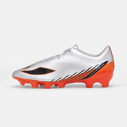 CONCAVE Volt FG Football Boot - Silver/Red Orange - Mens - Adult